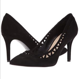 Nine West Jenita Black Suede Pump